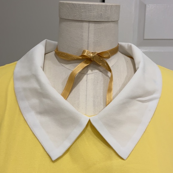 Beautiful Yellow Shift Dress - Picture 3 of 4